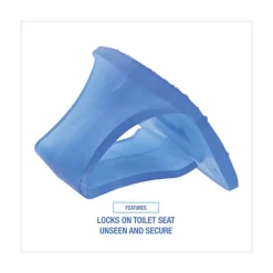 Boardwalk Toilet Bowl Clip - Cotton Blossom Scent, Blue (12/Box)