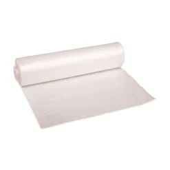 Boardwalk V8046HNKR02 40 in. x 46 in. 45 gal. 13 mic High-Density Can Liners - Natural (250/Carton)