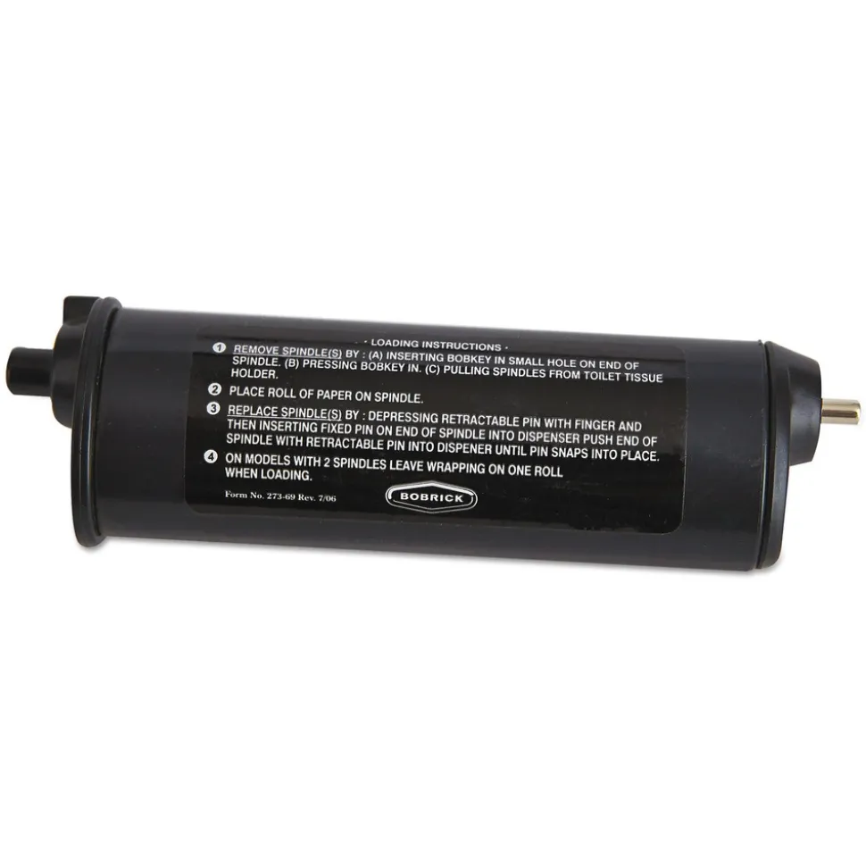 Bobrick Theft Resistant Spindle for ClassicSeries Toilet Tissue Dispensers - Black