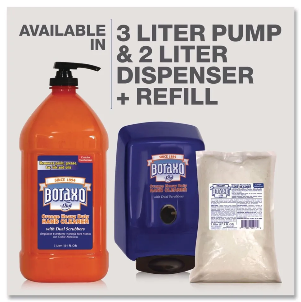 Boraxo 2-Liter Heavy-Duty Hand Cleaner Refill Bag - Orange