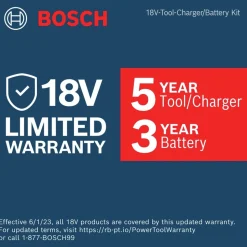 Bosch 18V Brushless Lithium-Ion 1/4 in. Cordless Hex Screwgun Kit (4 Ah)