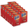 Brillo 2.5 in. x 3 in. Steel Wool Soap Pads - Gray/Pink (12/Carton)