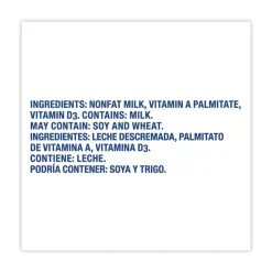 Carnation 22.75 oz Canister Instant Nonfat Dry Milk - Unsweetened (4/Carton)