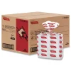 Cascades PRO 12 in. x 13 in. Tuff-Job S400 DRC Medium Wipers - White (18 Packs/Carton)