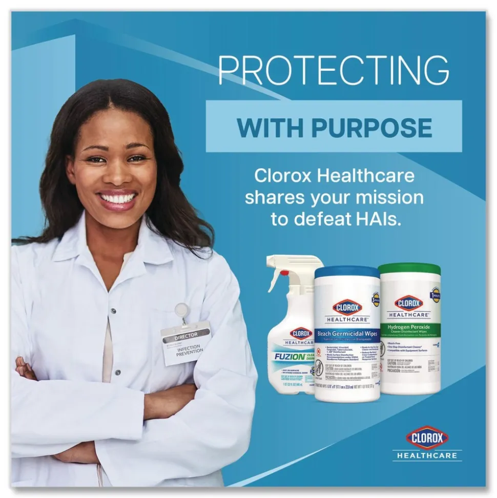 Clorox Healthcare 1 gal. Bottle Hydrogen-Peroxide Cleaner/Disinfectant (4/Carton)