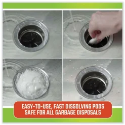 CLR PRO Fresh and Clean Garbage Disposal - Fresh Scent (6/Carton)