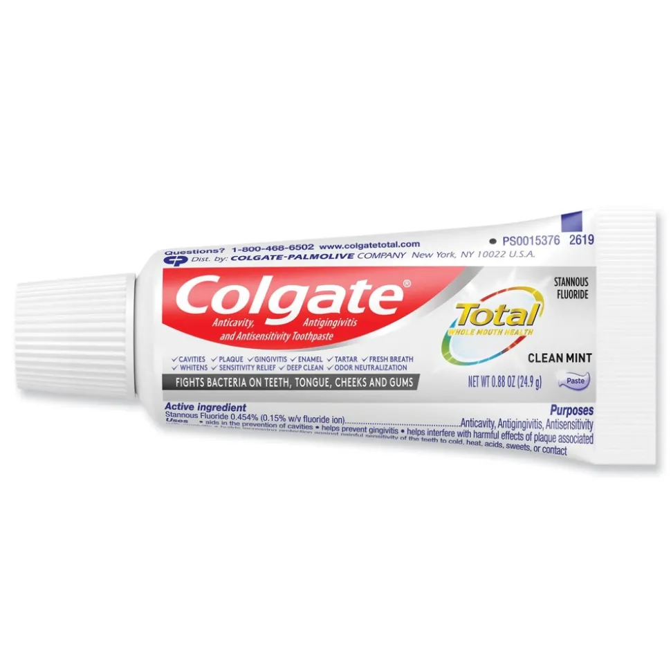 Colgate-Palmolive Co. Total 0.88 oz. Toothpaste - Coolmint (24/Carton)