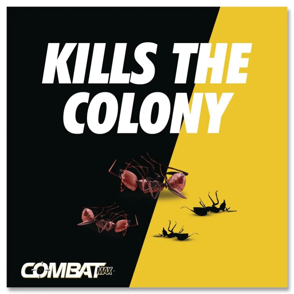 Combat Max 0.84 oz. 4 Bait Stations 2-in-1 Ant Bait
