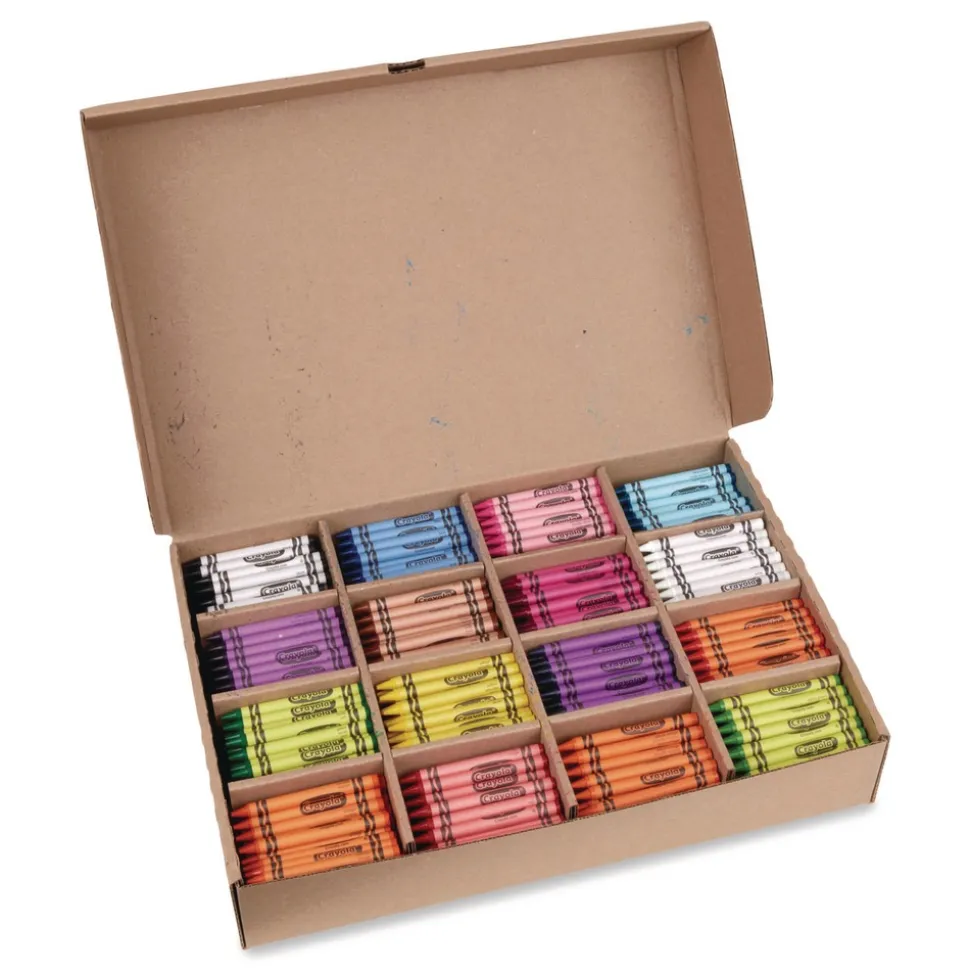 Crayola 16-Color Classpack Regular Crayons (800/Box)