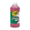 Crayola 16 oz Portfolio Series Acrylic Paint - Deep Red