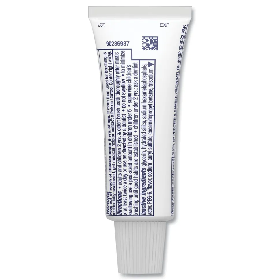 Crest 0.85 oz. Tube 3D White Brilliance Advanced Whitening and Stain Protection Toothpaste (72/Carton)