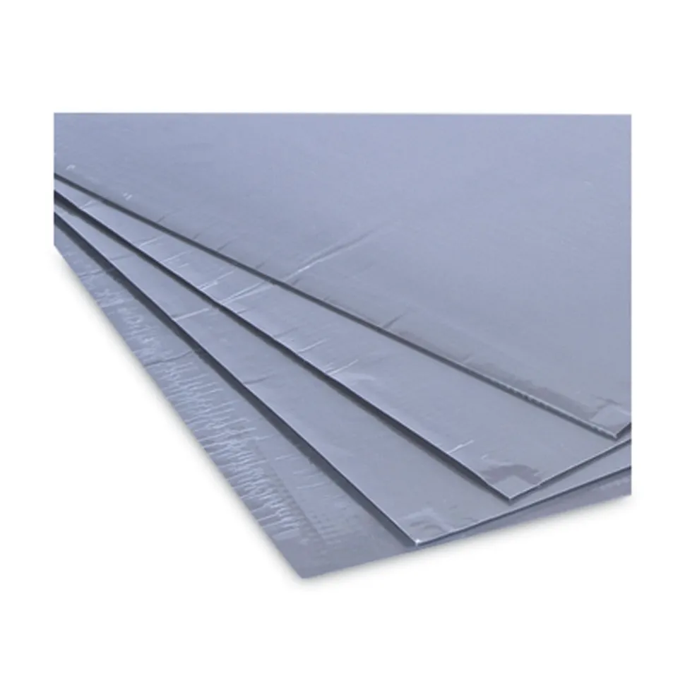 Crown 30 in. x 24 in. Walk-N-Clean Dirt Grabber Mat Refill - Gray (4/Carton)