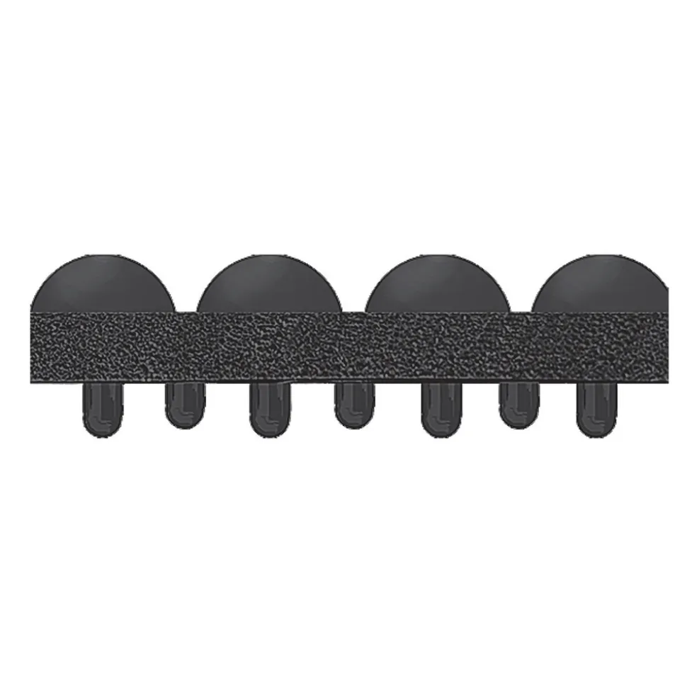 Crown 24 in. x 26 in. Yoga-Flex Anti-Fatigue Mat - Black