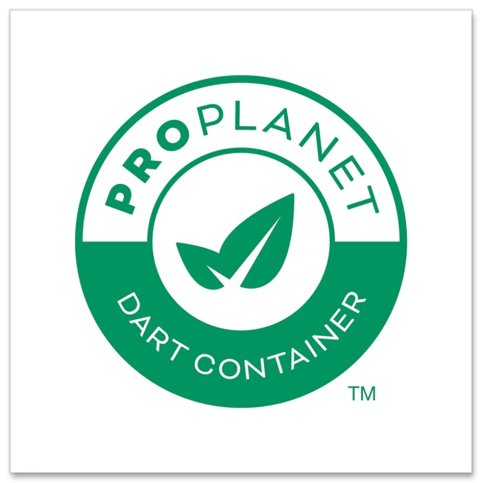 Dart ProPlanet Seal Molded Fiber Lids for Paper Cups Fits 10 oz. to 24 oz. Hot Cups - Tan (1000/Carton)