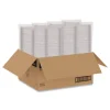 Dart 8.5 in. x 8.5 in. x 2.64 in. 12 oz. Plastic Bowls - Square Clear (504/Carton)