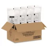 Dart 6.31 in. x 6.31 in. x 3 in. ProPlanet Microwaveable Hinged Plastic Containers - Clear (300/Carton)