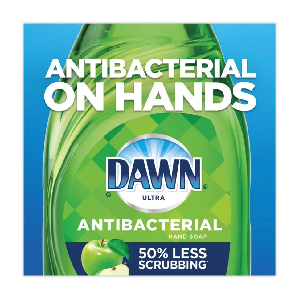 Dawn 38 oz. Bottle Ultra Antibacterial Dishwashing Liquid - Apple Blossom Scent