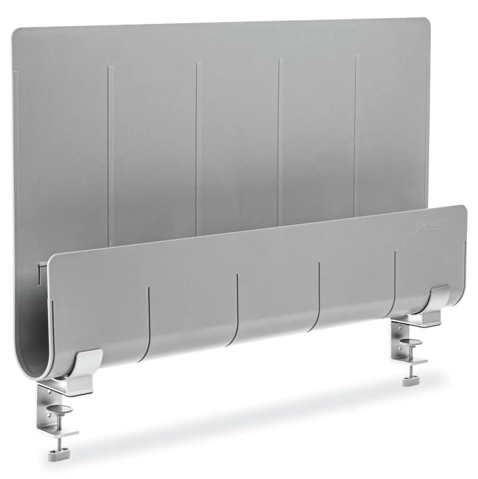Deflecto 24 x 2.7 x 16.36 Oasis Privacy Panel - Gray