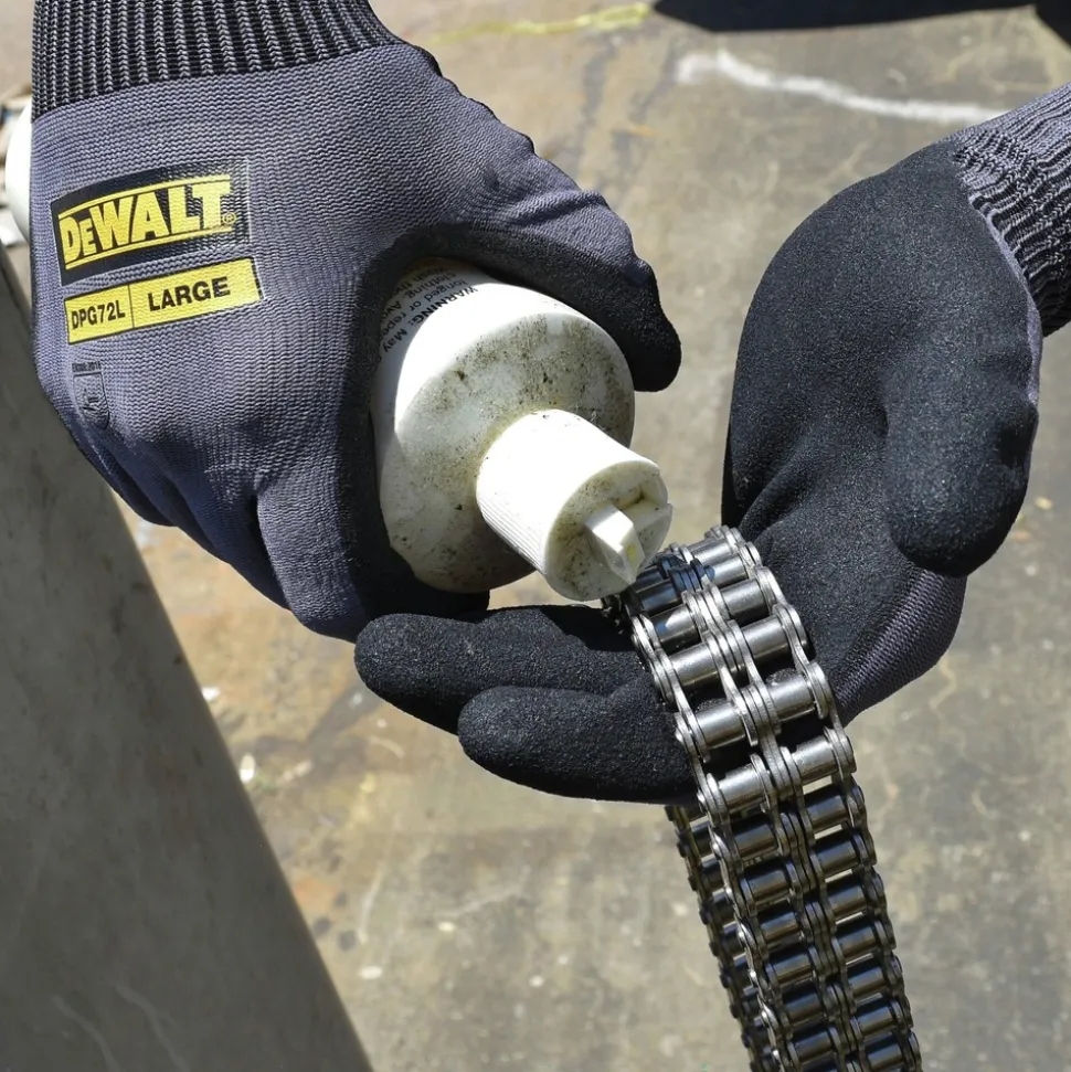 Dewalt (12/Box) Flexible Durable Grip Work Gloves - Large, Tagged