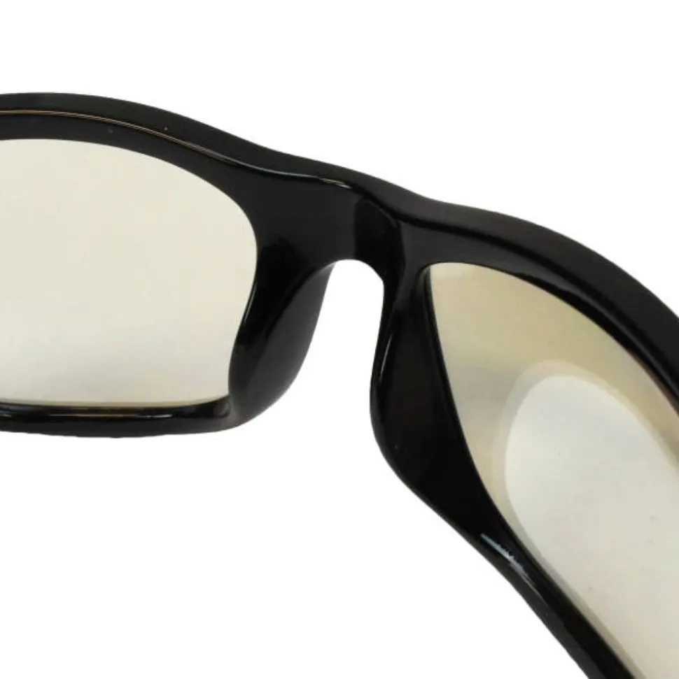Dewalt Supervisor Premium Safety Eyewear - Black Frame, Smoke Lens (12/Carton)