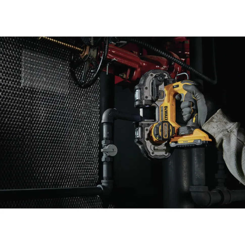 Dewalt 20V MAX ATOMIC Brushless Lithium-Ion 1-3/4 in. Cordless Band Saw Kit (4 Ah)