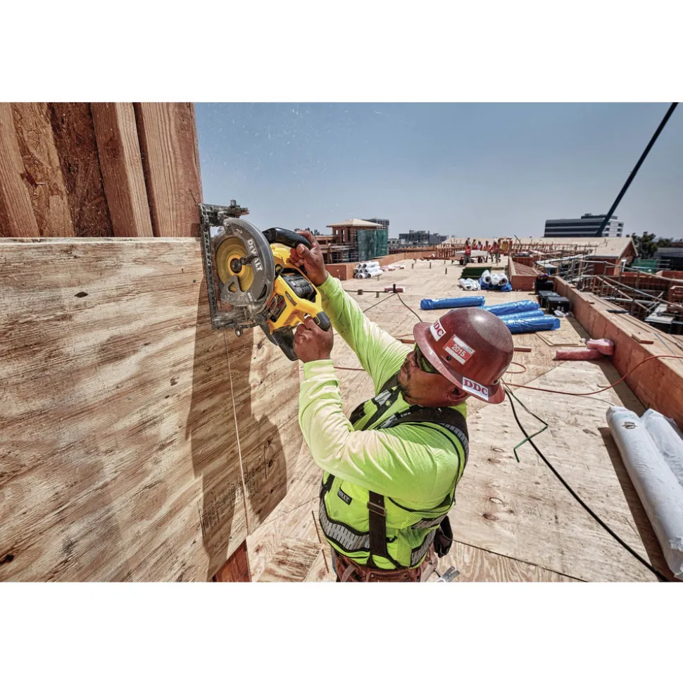 Dewalt 60V MAX FLEXVOLTBrushless Lithium-Ion 7-1/4 in. Cordless Worm Drive Style Saw (Tool Only)