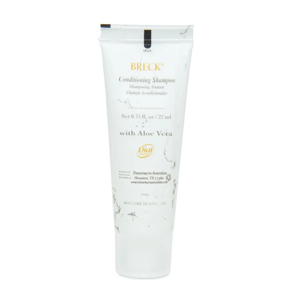 Dial Amenities 13190-71 Breck Unscented 0.75 oz. Bottle Conditioning Shampoo (288/Carton)