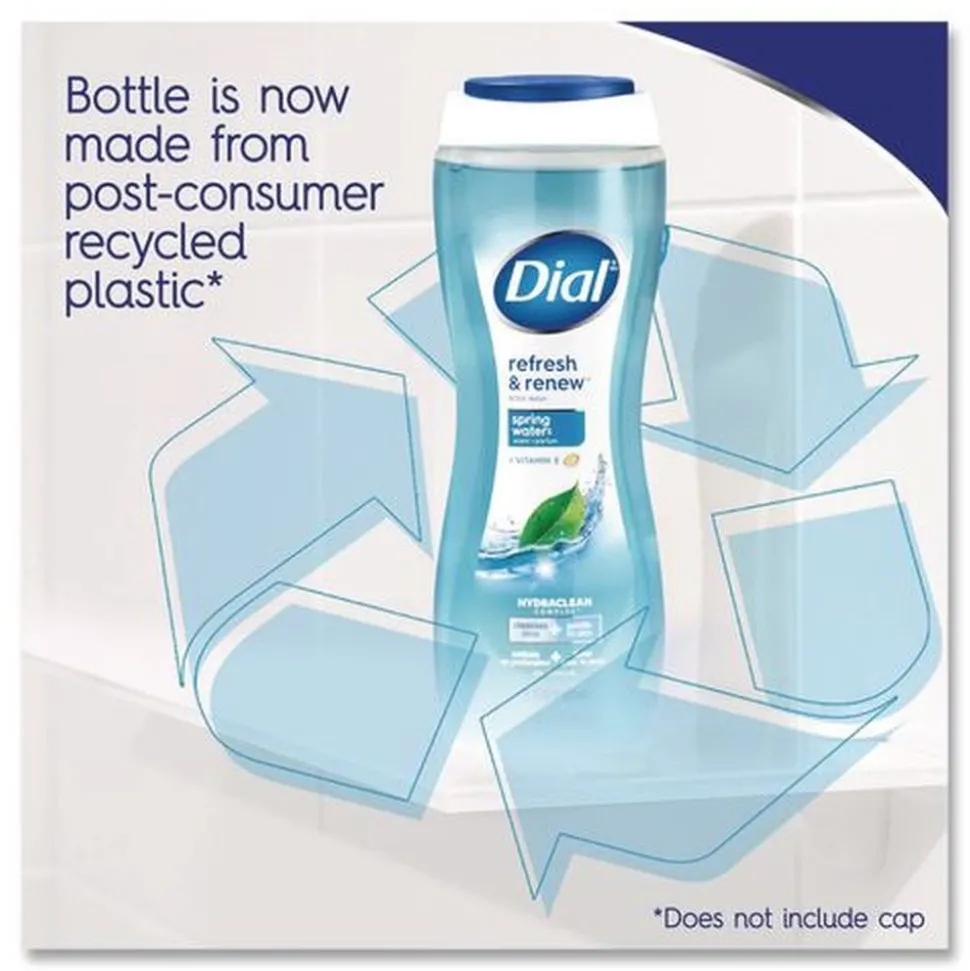 Dial 16 oz. Body Wash - Spring Water Scent (6/Carton)