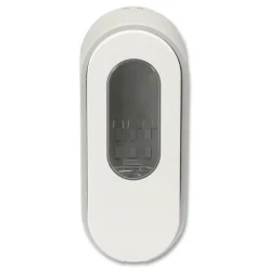 Dial Professional 3.75 in. x 3.38 in. x 8.75 in. 15 oz Versa Dispenser for Pouch Refills - Light Gray/White (6/Carton)