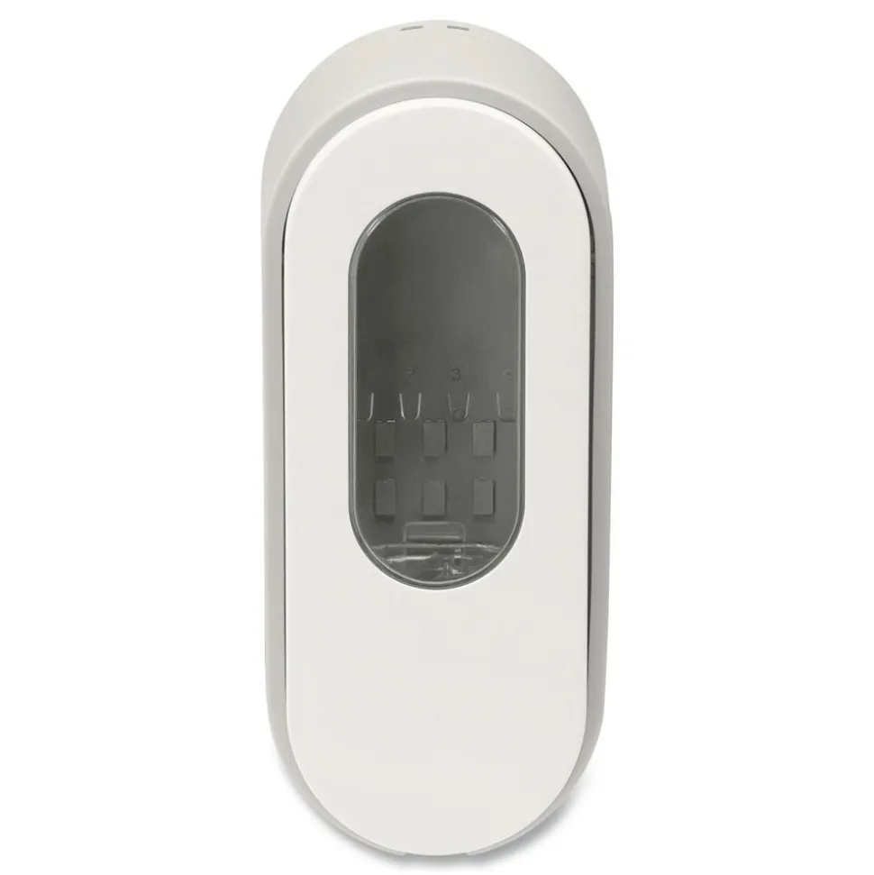 Dial Professional 3.75 in. x 3.38 in. x 8.75 in. 15 oz Versa Dispenser for Cartridge Refills - Light Gray/White (6/Carton)