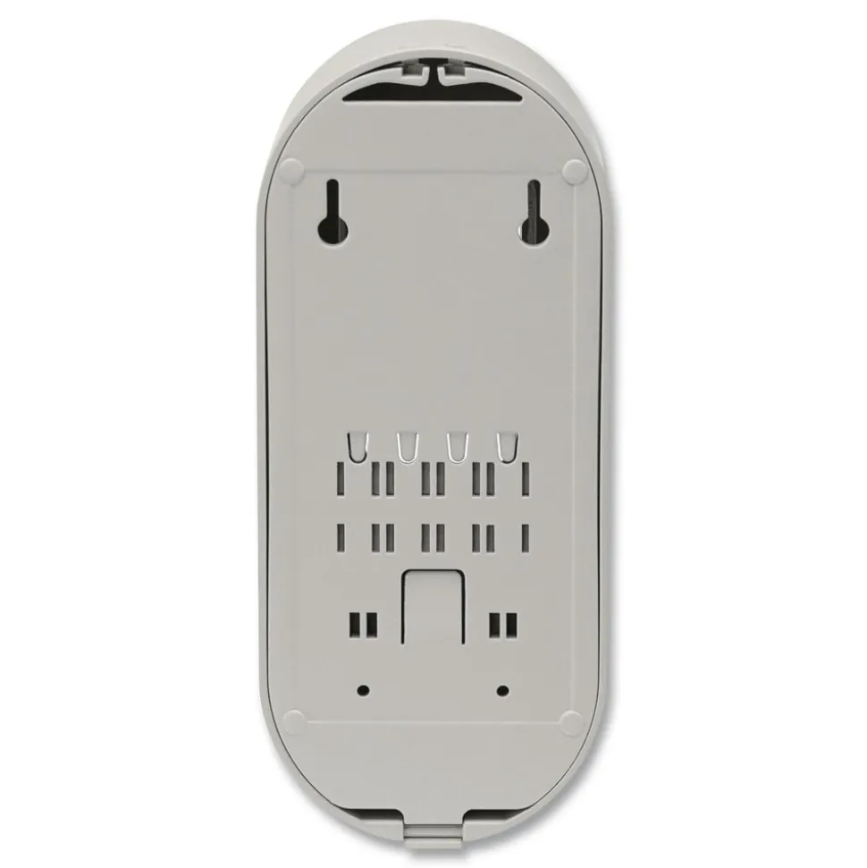 Dial Professional 3.75 in. x 3.38 in. x 8.75 in. 15 oz Versa Dispenser for Cartridge Refills - Light Gray/White (6/Carton)
