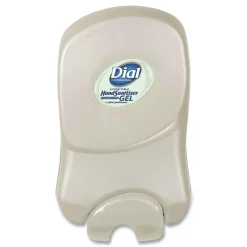 Dial Professional 1.2 Liter Antibacterial Gel Hand Sanitizer Refill for Dial 1700 Dispenser - Fragrance-Free (3/Carton)