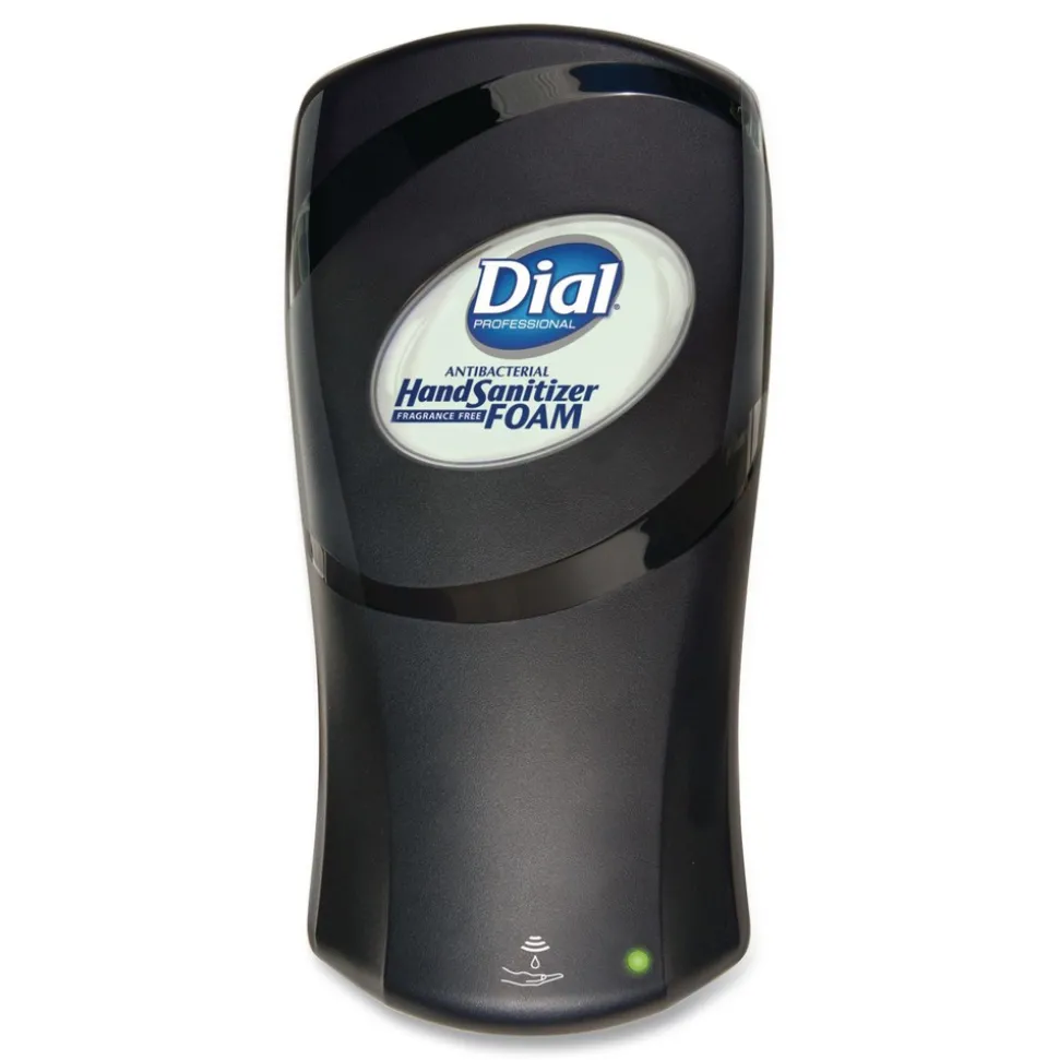 Dial Professional 1 Liter Bottle Antibacterial Foaming Hand Sanitizer Refill for FIT Touch Free Dispenser - Fragrance-Free (3/Carton)