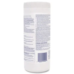 Diversey Care Oxivir 7 in. x 8 in. 1-Ply 1 Wipes (60/Canister, 12 Canisters/Carton)