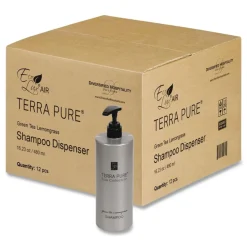Diversified Hospitality Solutions Terra Pure 16.23 oz Shampoo - Green Tea Lemongrass (12/Carton)