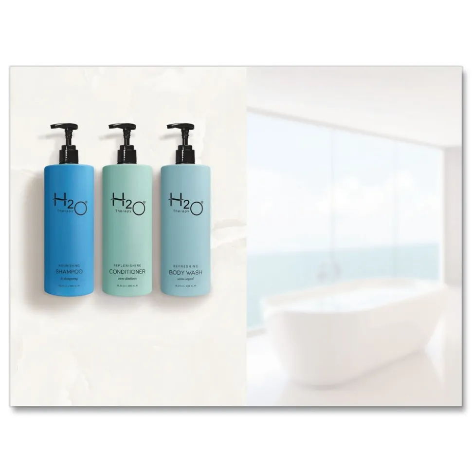 Diversified Hospitality Solutions H2O Therapy 16.23 oz Conditioner - White Tea and Lemongrass (12/Carton)