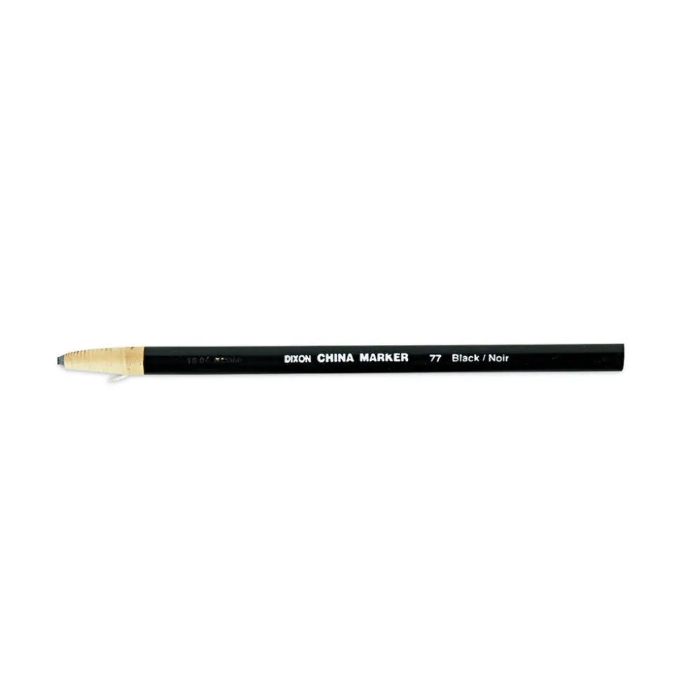 Dixon China Marker - Black (1-Dozen)