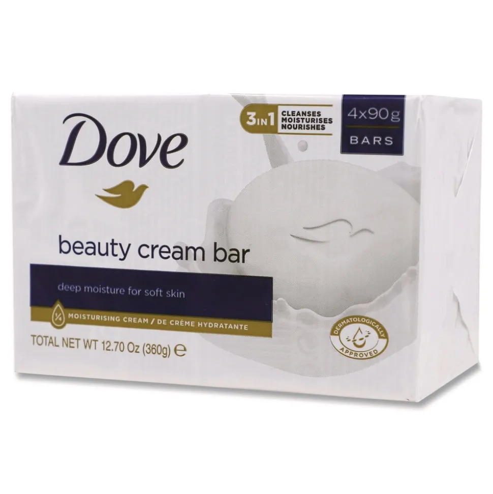 Dove 3.15 oz. Moisturizing Bar Soap - Pleasant Scent (48/Carton)