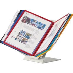 Durable 10 Panels VARIO Pro Legal Desktop Reference System - Assorted Borders and Panels