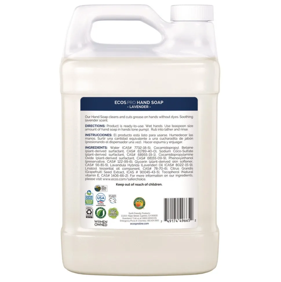 ECOS PRO 1 Gallon Liquid Hand Soap - Lavender (4/Carton)