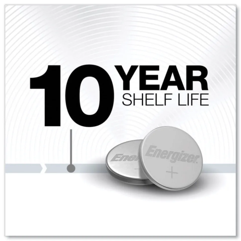 Energizer Industrial Lithium CR2032 3V Coin Battery with Tear-Strip Packaging (100/Box)