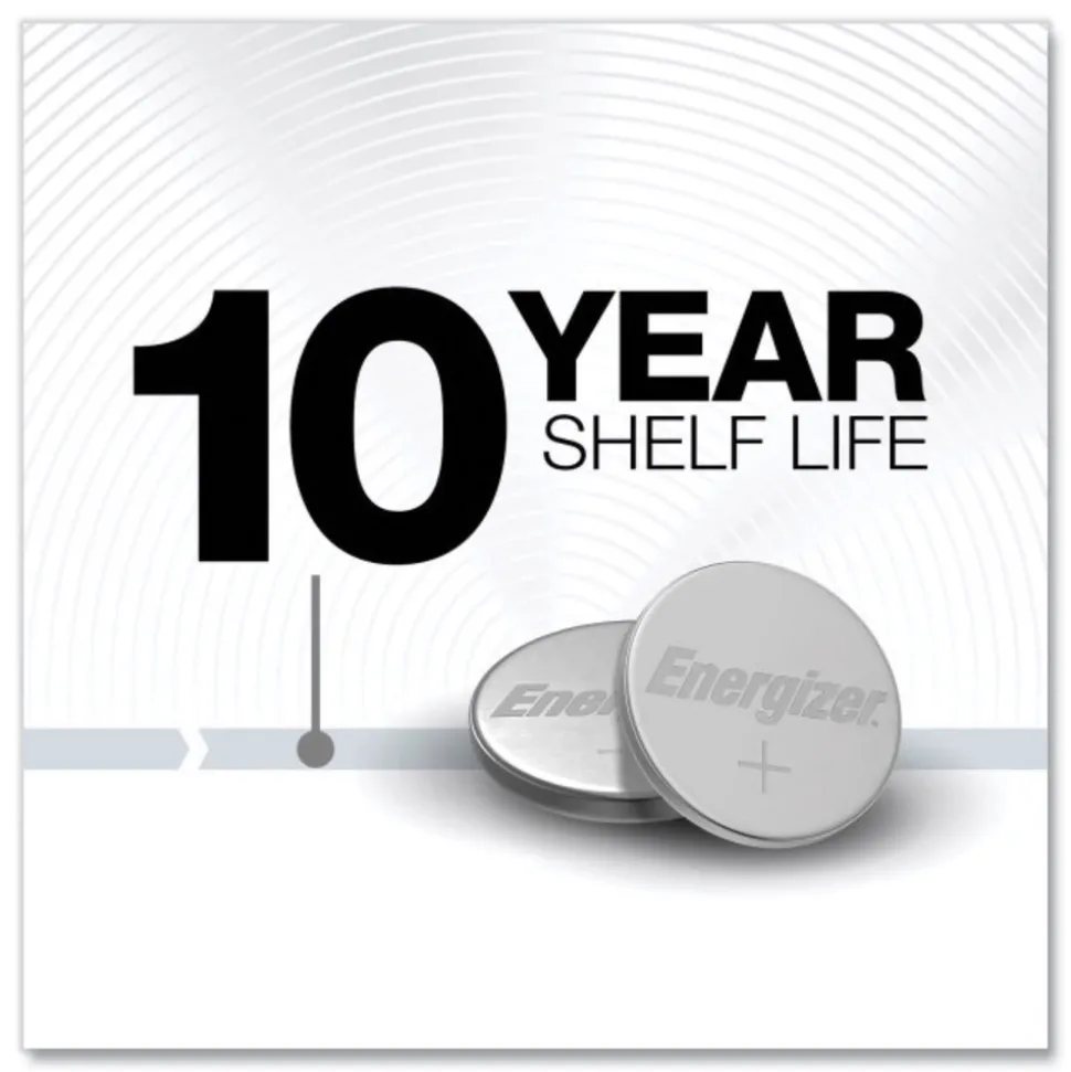 Energizer 3V Industrial Lithium CR2025 Coin Battery with Tear-Strip Packaging (100/Box)