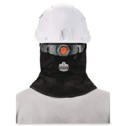 Ergodyne N-Ferno 6852 One Size Fits Most Cotton/Fleece 2-Layer Shoulder Winter Liner - Black