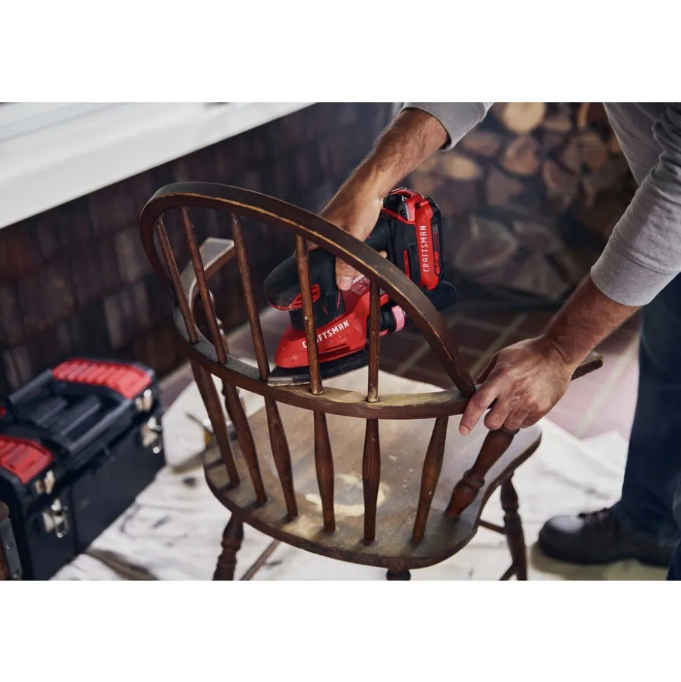 Factory Reconditioned Craftsman V20 Lithium-Ion Cordless Detail Sander (Tool Only)