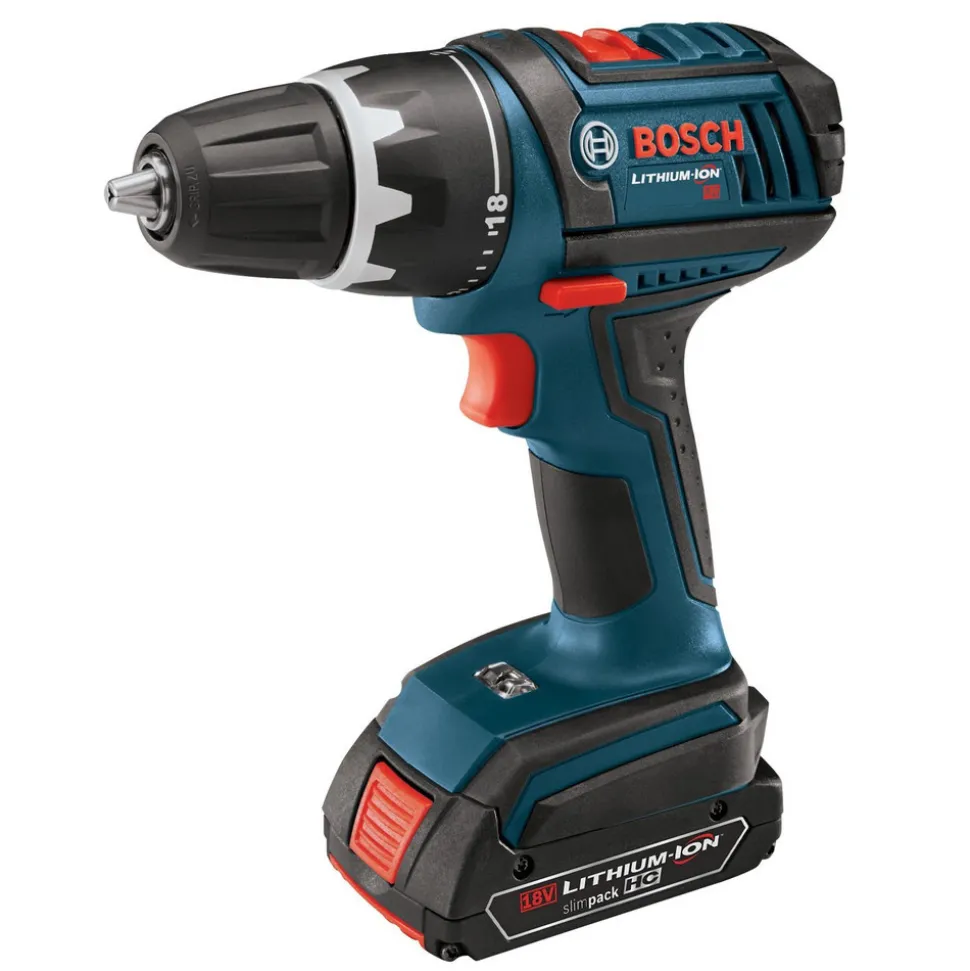 Factory Reconditioned Bosch 18V Cordless Lithium-Ion 1/2 in. Drill Driver and Impact Driver Combo Kit (2 Ah)