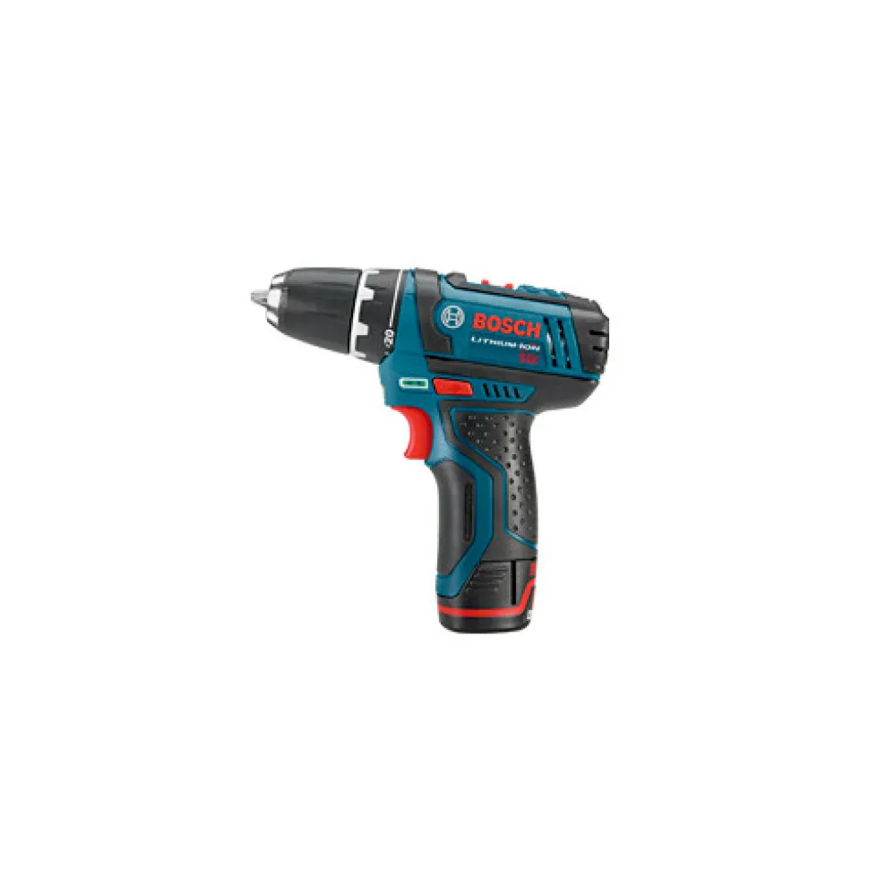 Factory Reconditioned Bosch 12V MAX Lithium-Ion 3/8 in. Cordless Drill Driver Kit (2 Ah)