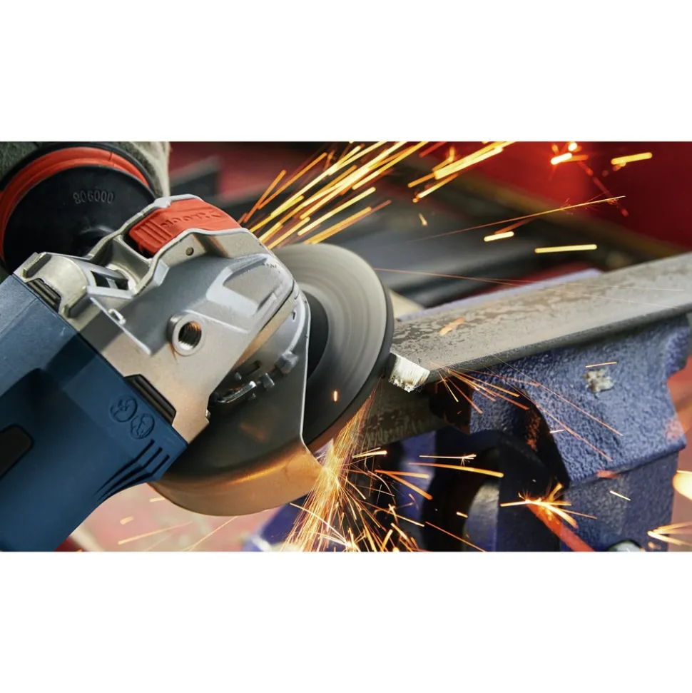 Factory Reconditioned Bosch 18V PROFACTOR Brushless Lithium-Ion 5 in. - 6 in. Cordless X-LOCK Angle Grinder Kit with No Lock-On Paddle Switch (8 Ah)