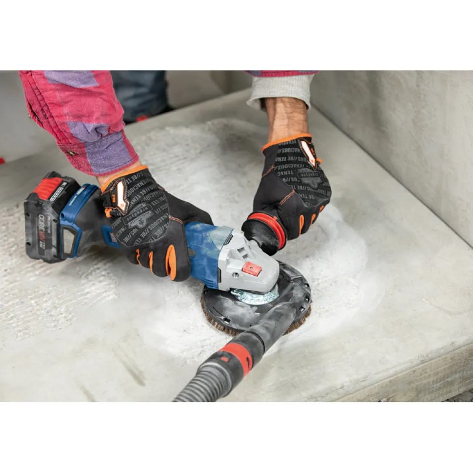 Factory Reconditioned Bosch 18V PROFACTOR Brushless Lithium-Ion 5 - 6 in. Cordless Angle Grinder with Slide Switch (Tool Only)