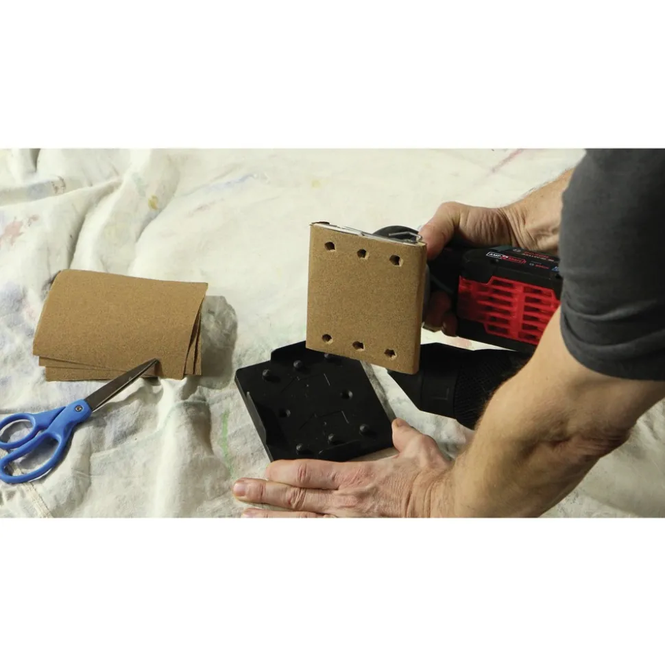 Factory Reconditioned Bosch 18V Brushless Lithium-Ion Cordless Sheet Orbital Finishing Sander (Tool Only)