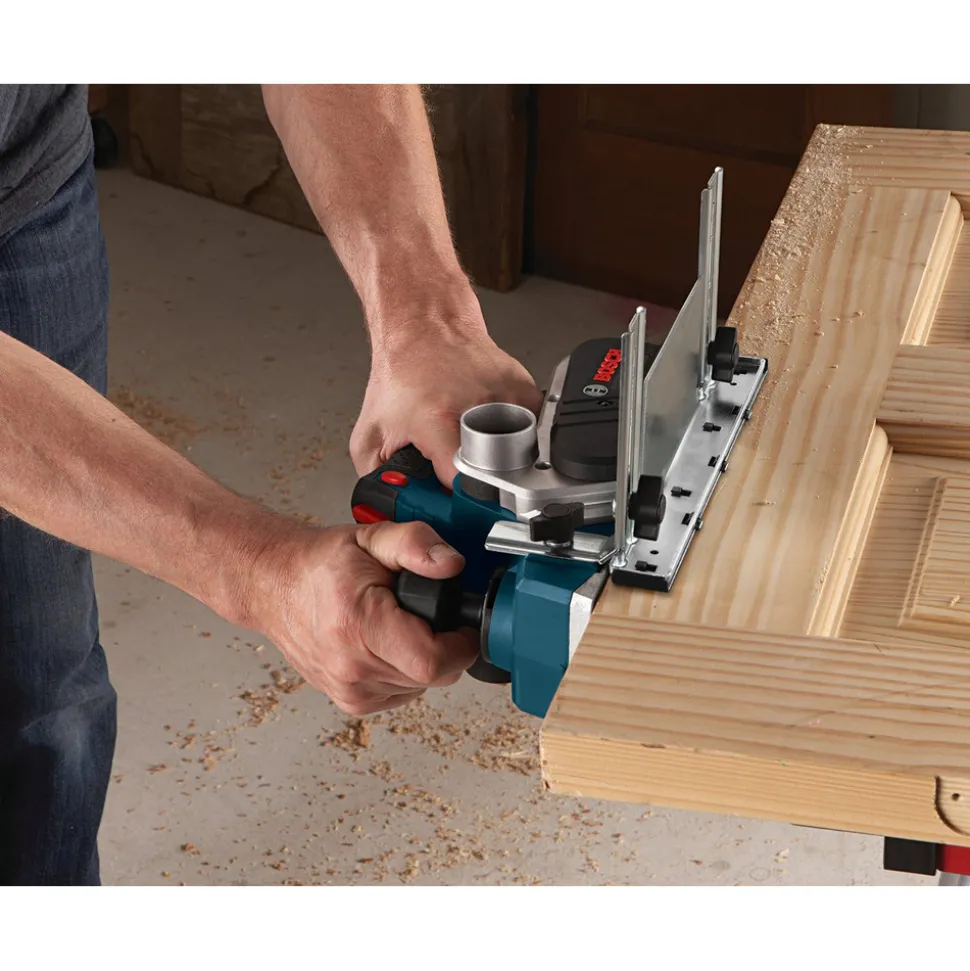 Factory Reconditioned Bosch 120V 6.5 Amp 3-1/4 in. Corded Planer Kit with Carrying Case